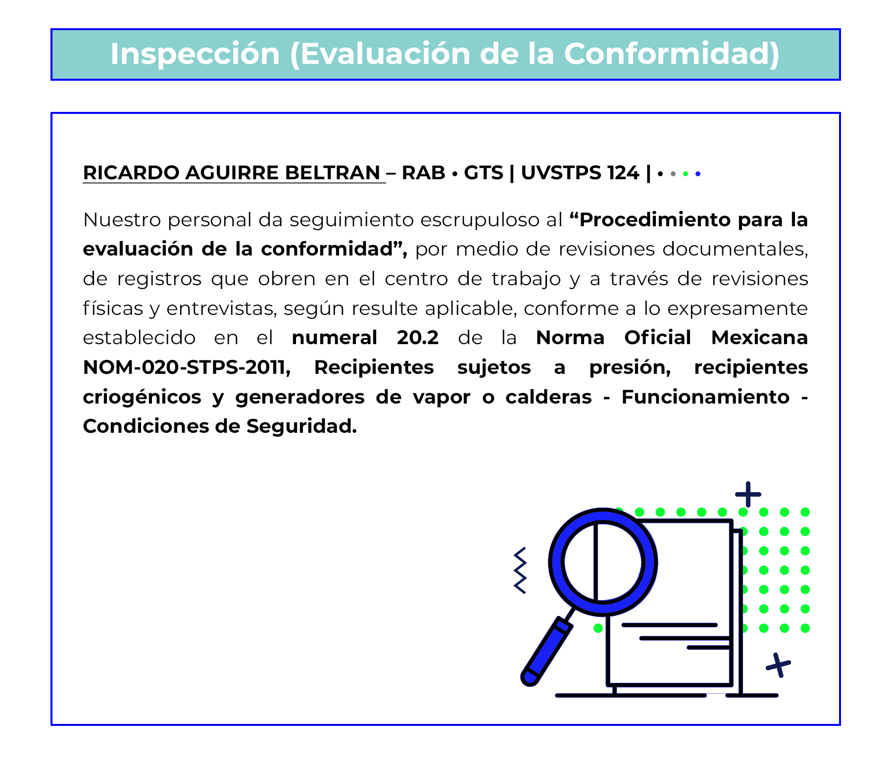 Inspección (Evaluación)