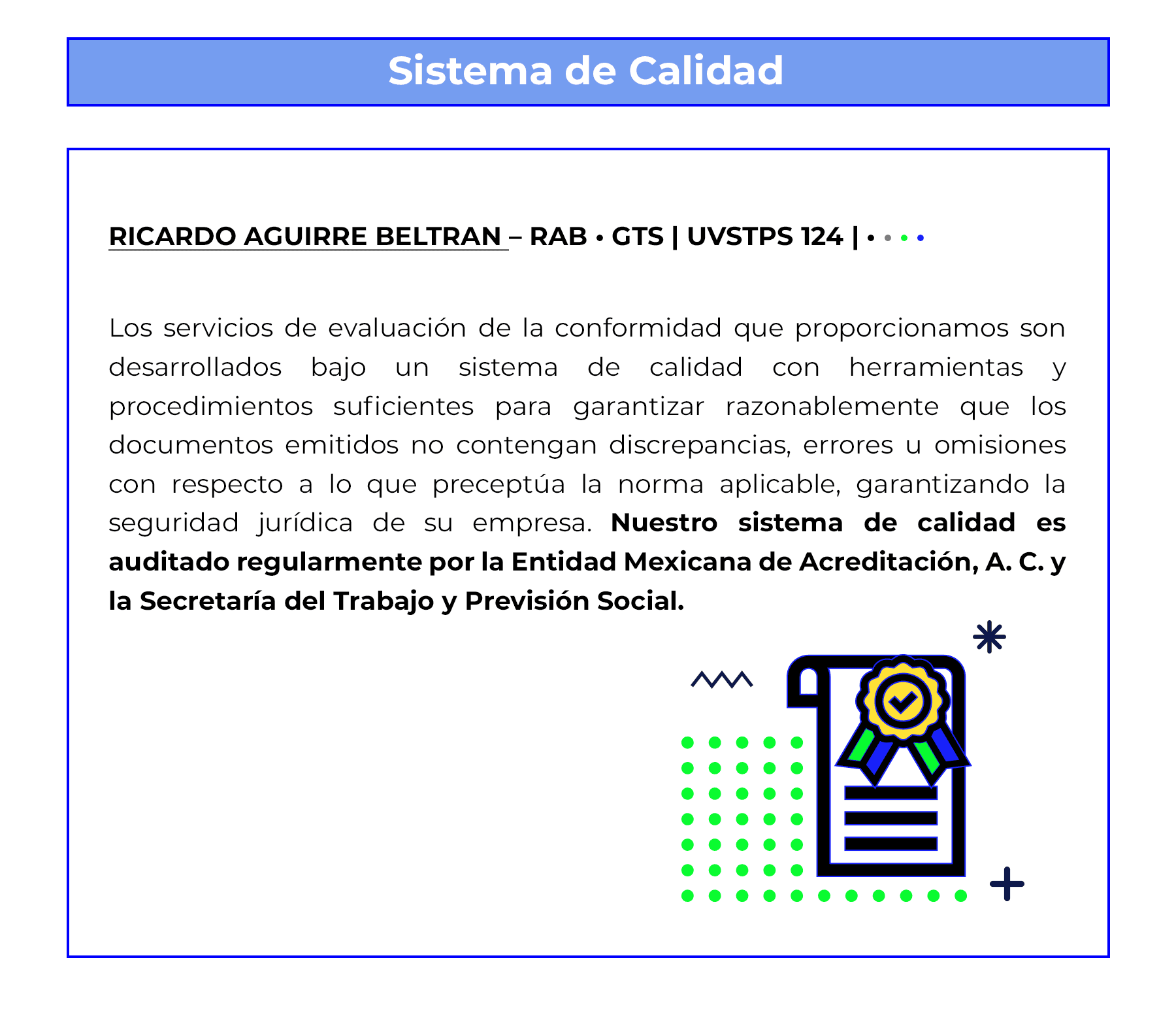 Sistema de Calidad